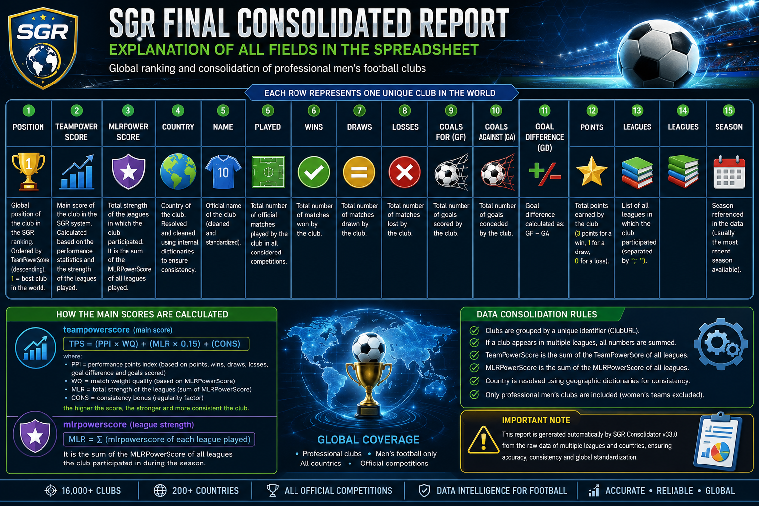 Soccer Global Ranking Data Dictionary Fields and Metadata Grid
